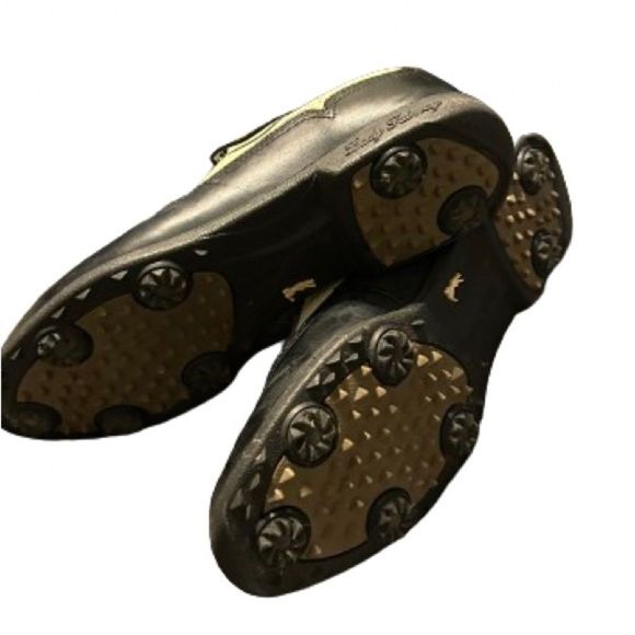 Lady Fairway Size 9.5 Women’s Black And Gray Wingtip Golf Shoes - Picture 7 of 7